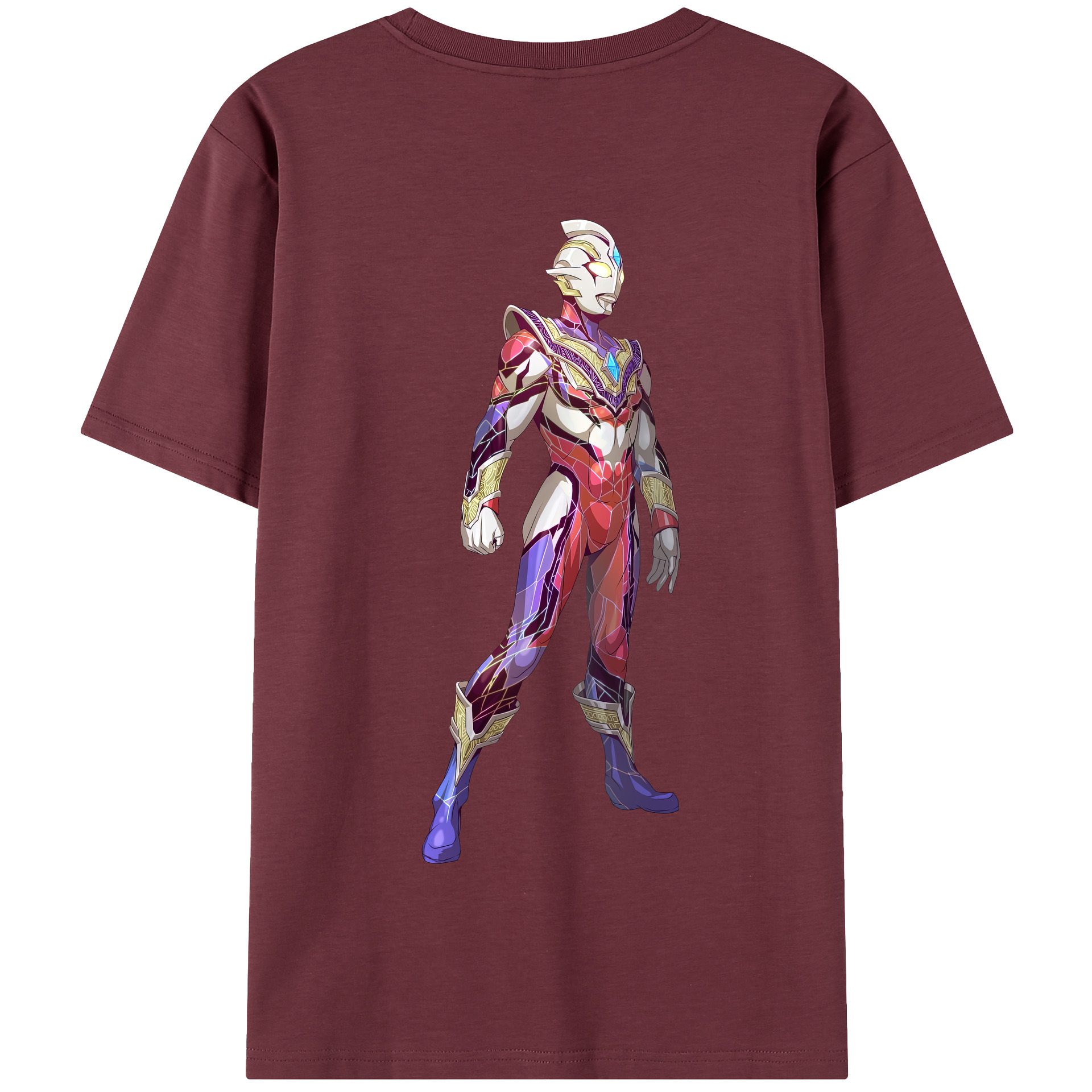 （画像用） ウルトラマン Ultraman 綿100％半袖Tシャツ（背面プリント）